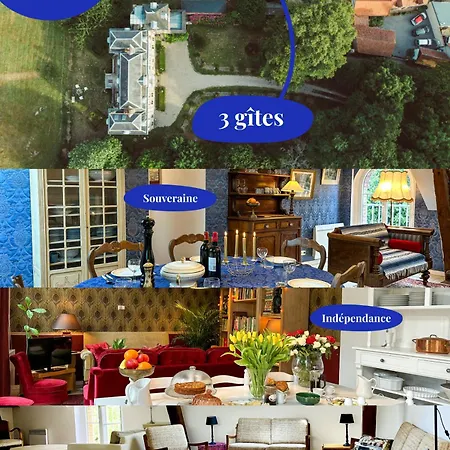 Homestay D'hotes Marina - Chateau Le Bas Bleu Quesnoy-le-Montant