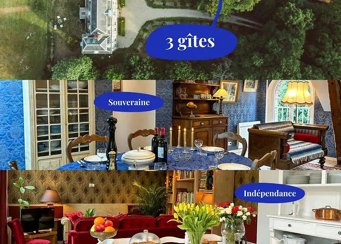 Homestay D'hotes Marina - Chateau Le Bas Bleu Quesnoy-le-Montant